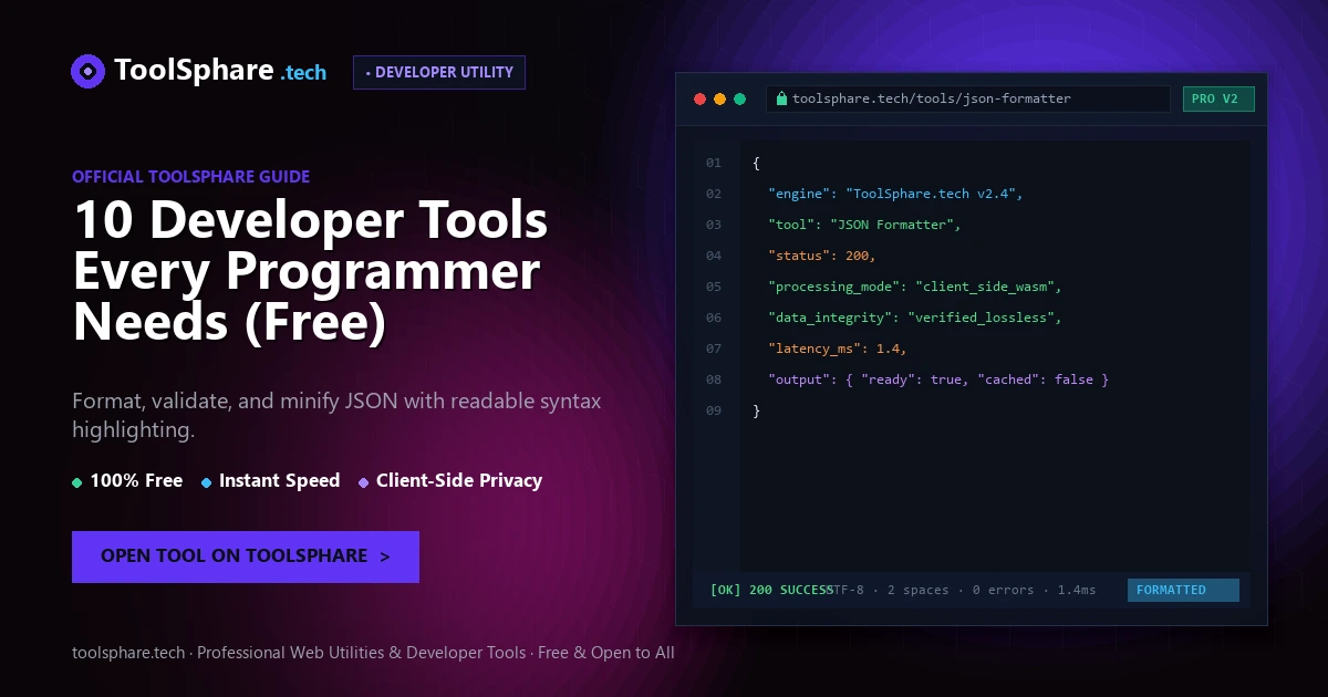 10 Developer Tools Every Programmer Needs (Free)