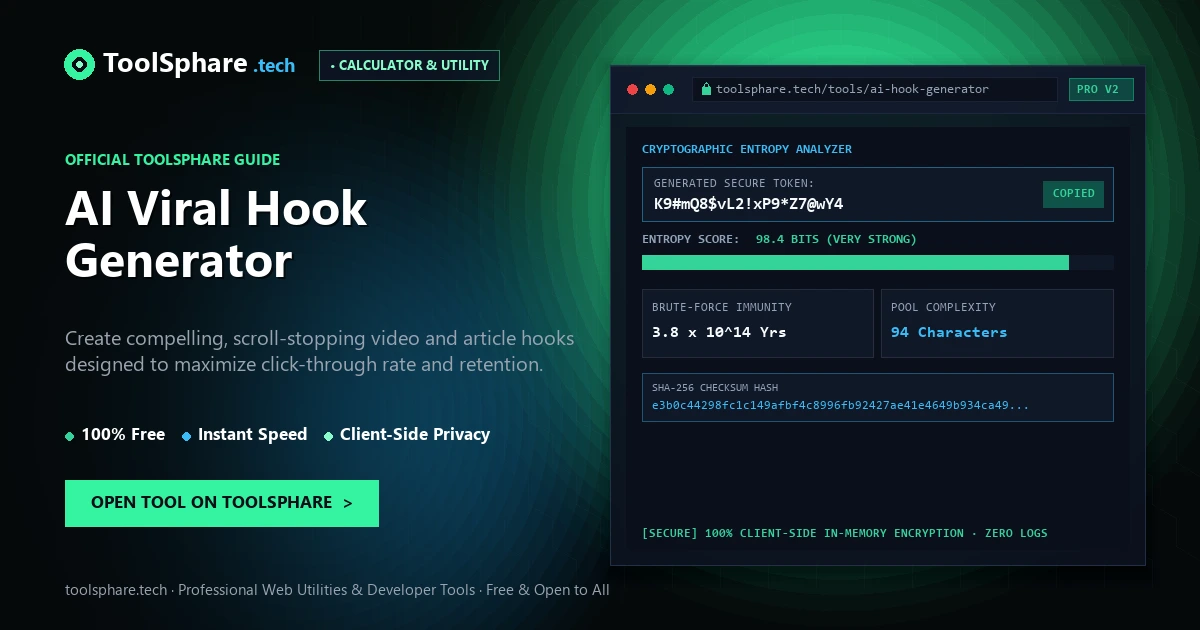 AI Viral Hook Generator: free online guide