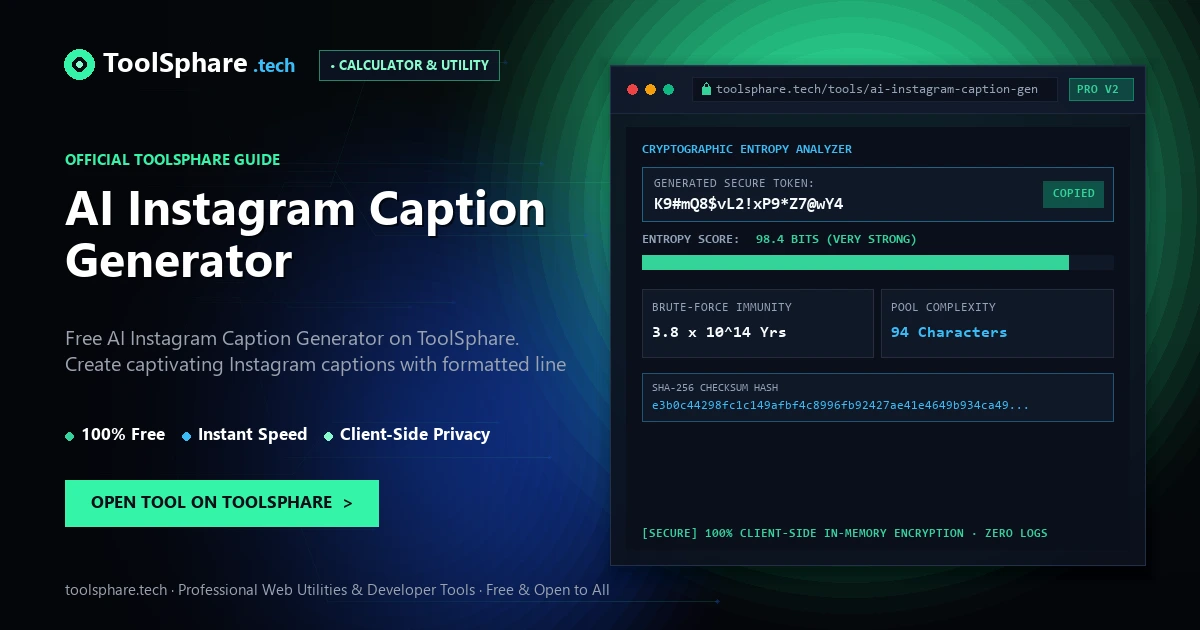 AI Instagram Caption Generator: free online guide
