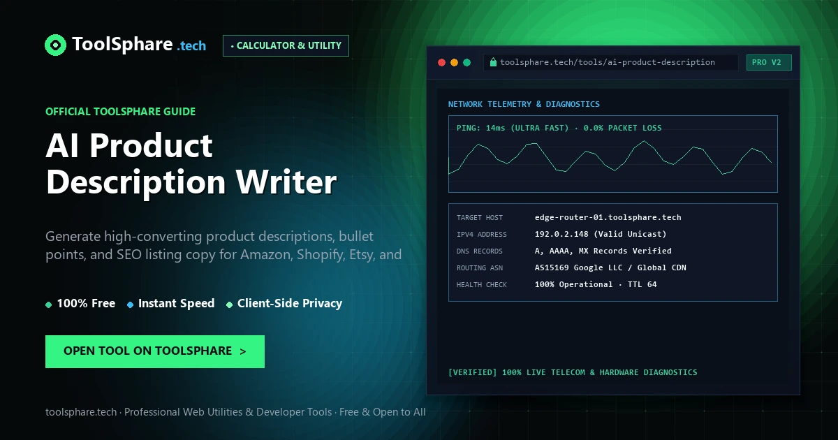 AI Product Description Writer: free online guide