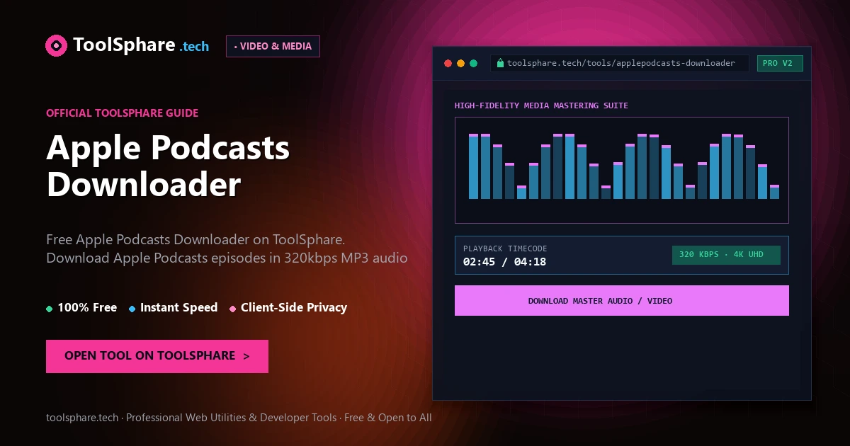 Apple Podcasts Downloader: free online guide