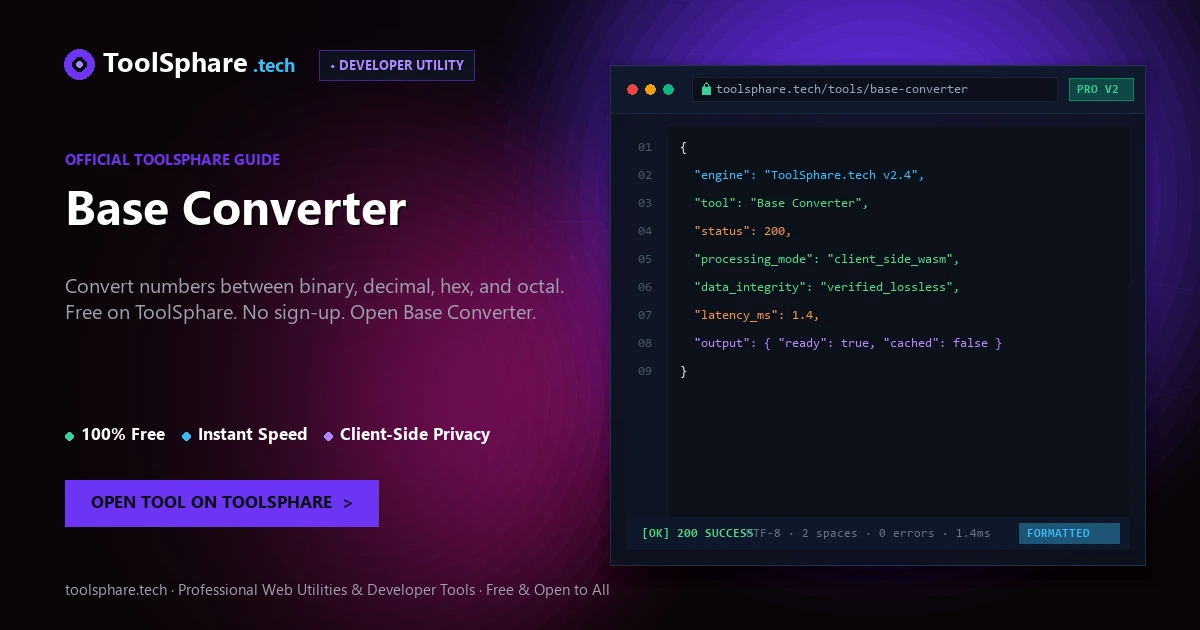 Base Converter: free online guide