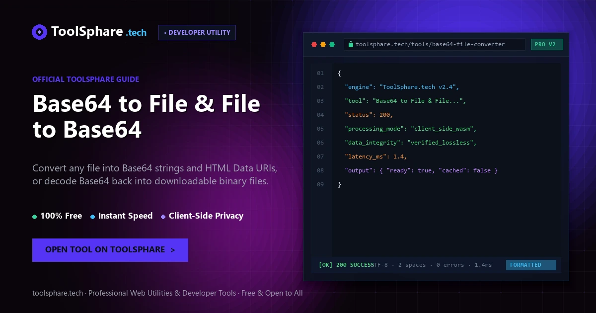Base64 to File & File to Base64: free online guide