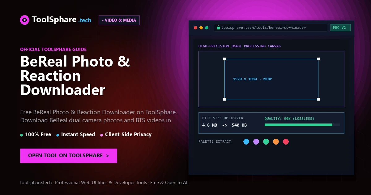BeReal Photo & Reaction Downloader: free online guide