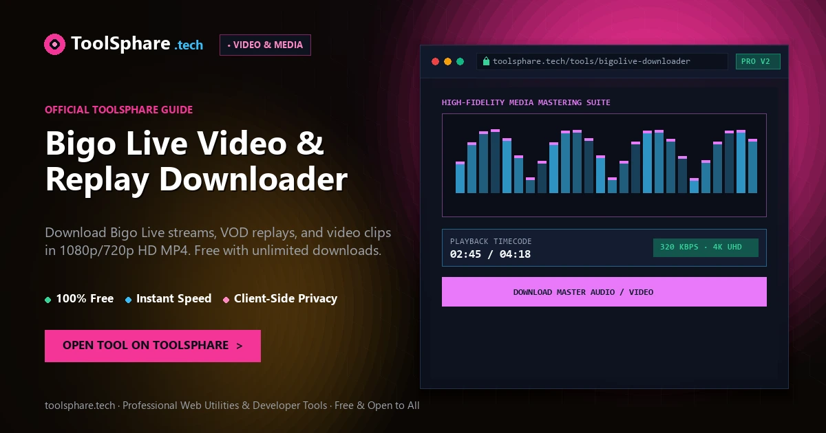 Bigo Live Video & Replay Downloader: free online guide