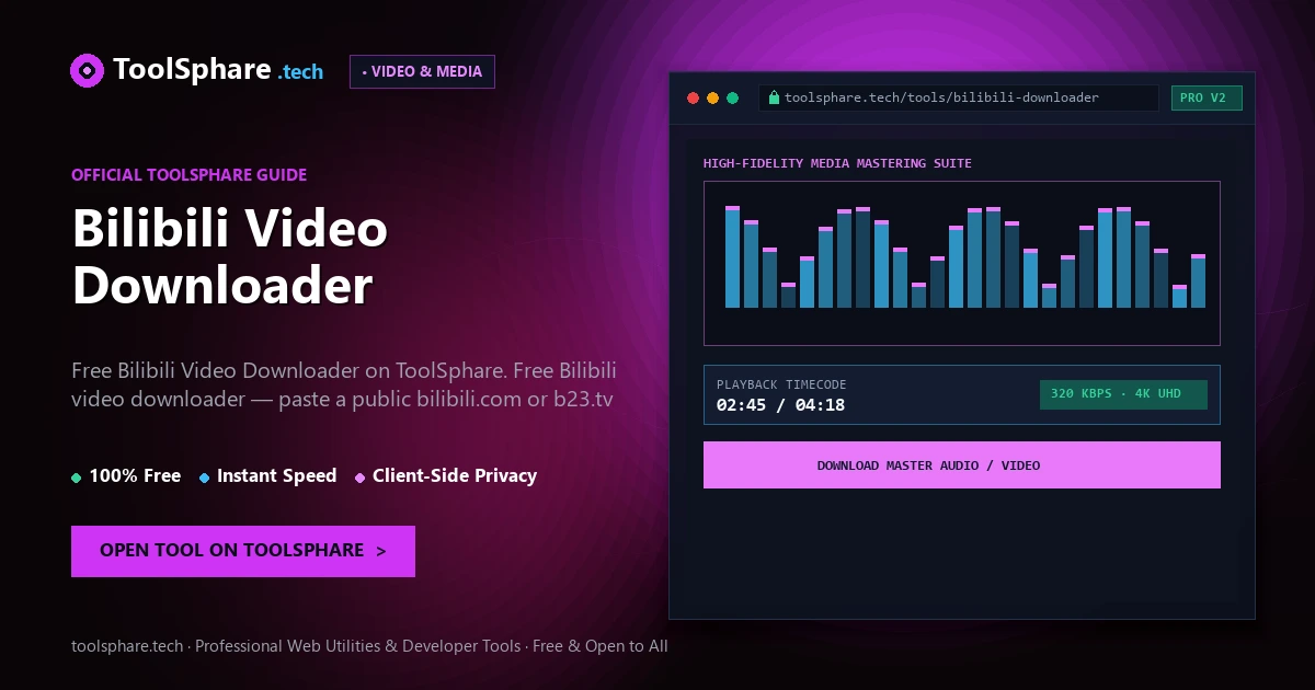 Bilibili Video Downloader: free online guide