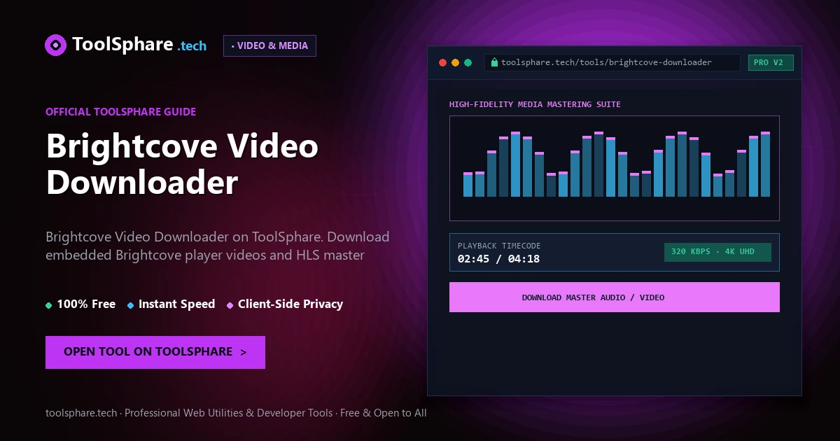 Brightcove Video Downloader: free online guide
