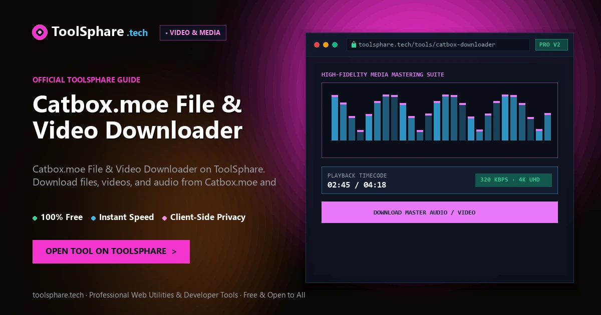Catbox.moe File & Video Downloader: free online guide