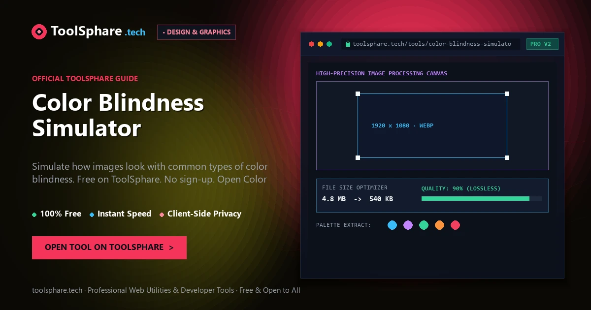 Color Blindness Simulator: free online guide