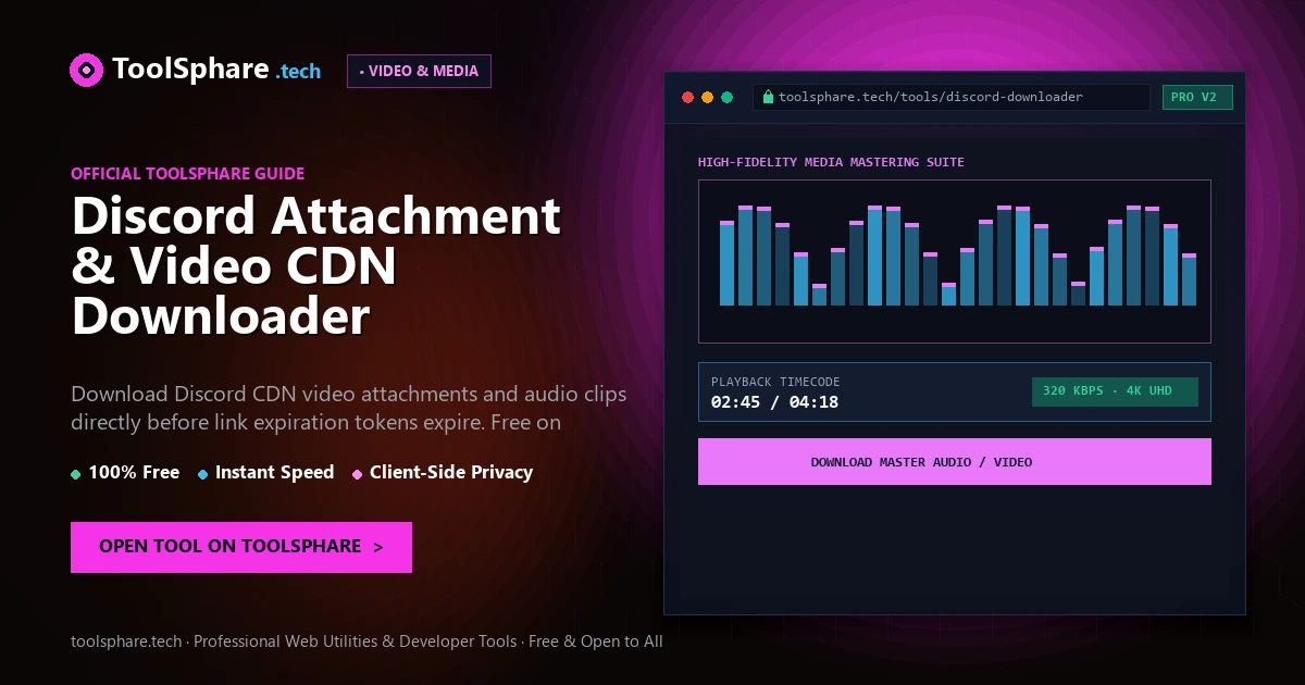 Discord Attachment & Video CDN Downloader: free online guide