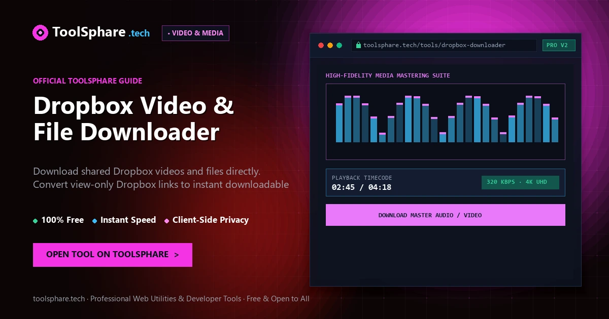 Dropbox Video & File Downloader: free online guide