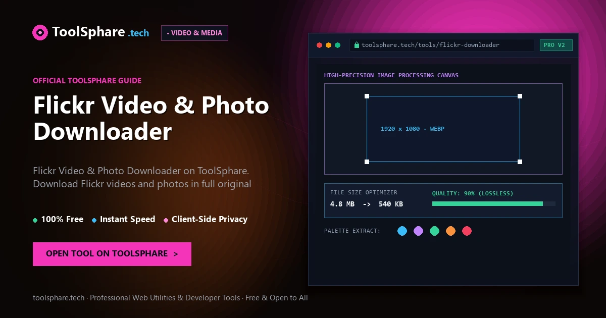 Flickr Video & Photo Downloader: free online guide