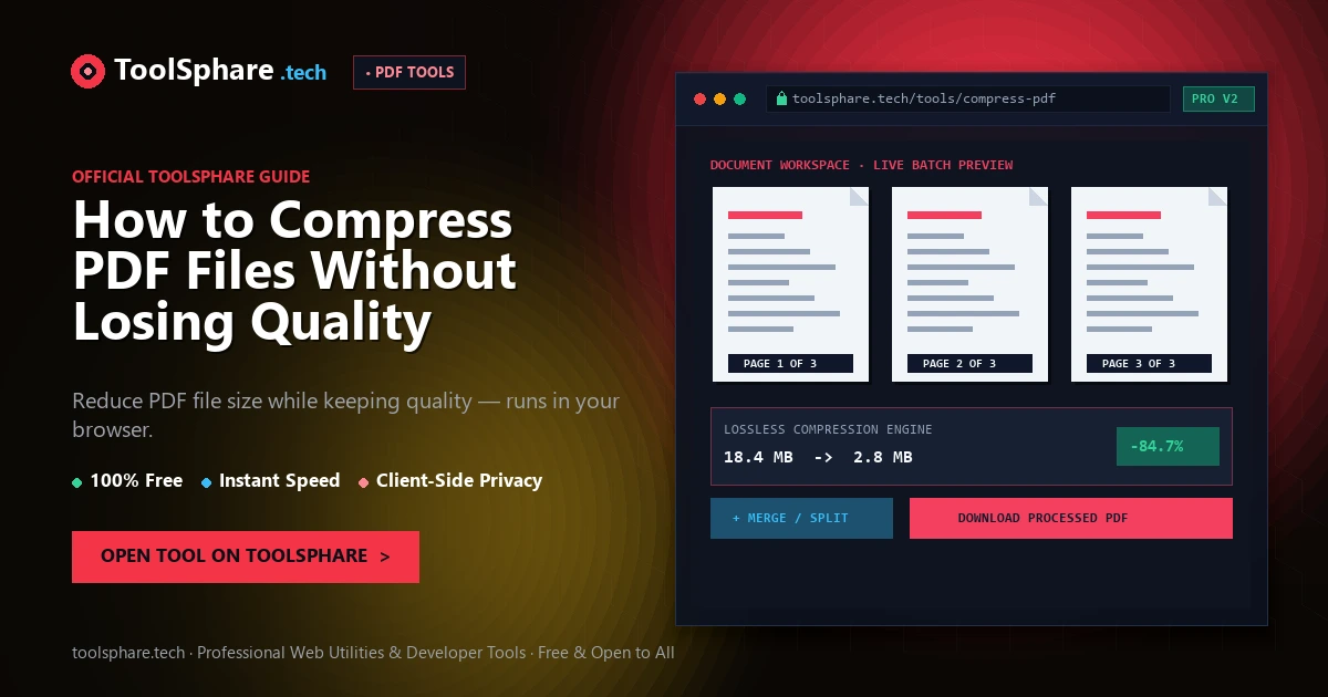 How to Compress PDF Files Without Losing Quality