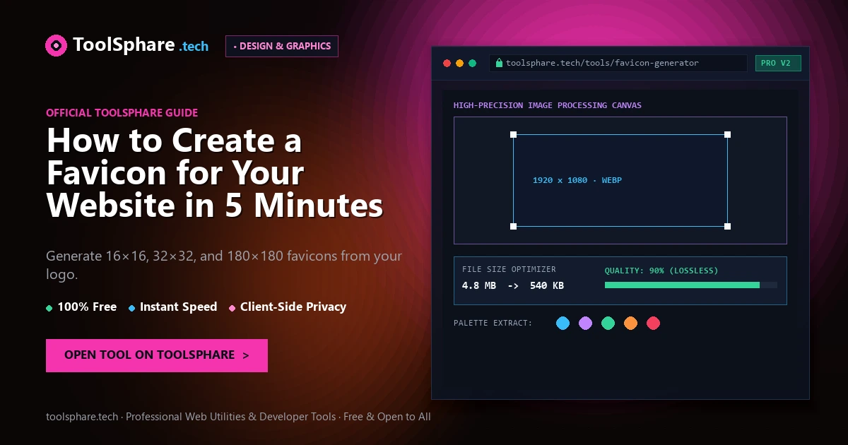 How to Create a Favicon for Your Website in 5 Minutes