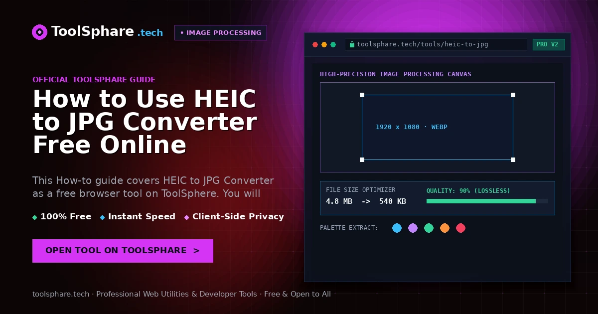 How to Use HEIC to JPG Converter Free Online (Step-by-Step Guide)