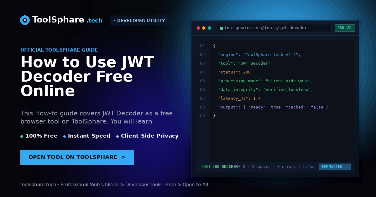 How to Use JWT Decoder Free Online (Step-by-Step Guide)