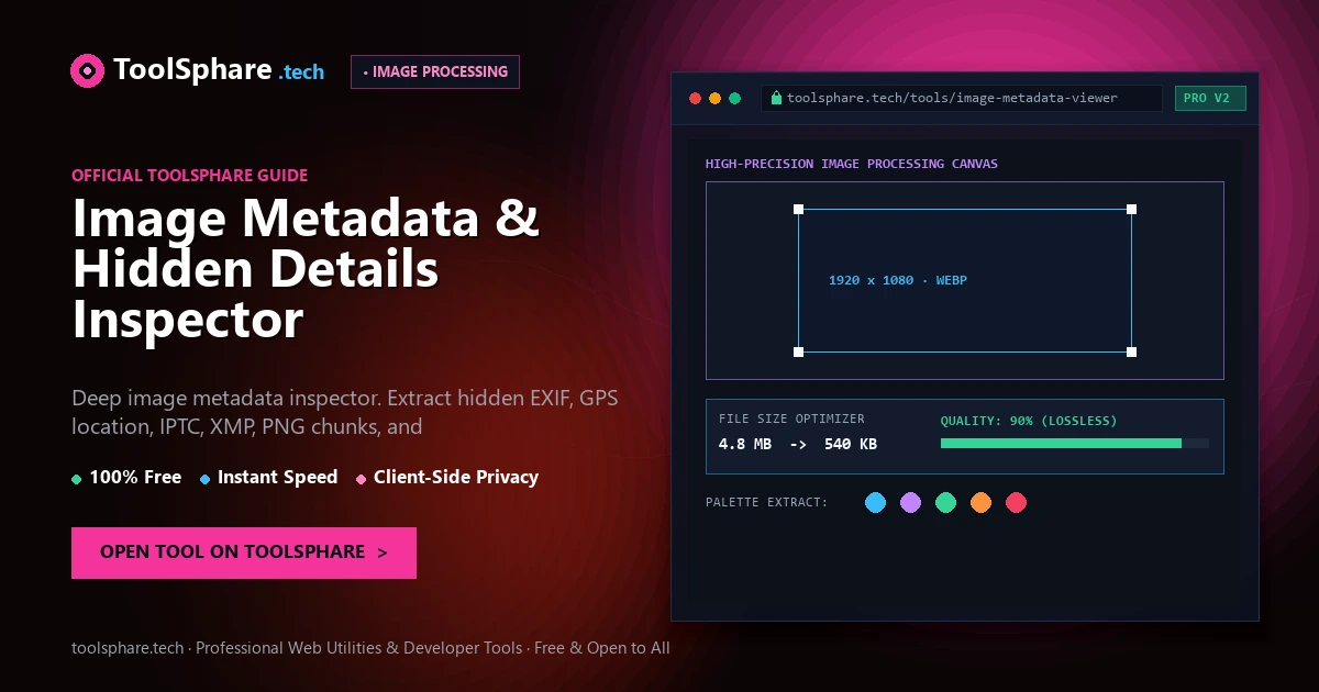 Image Metadata & Hidden Details Inspector: free online guide