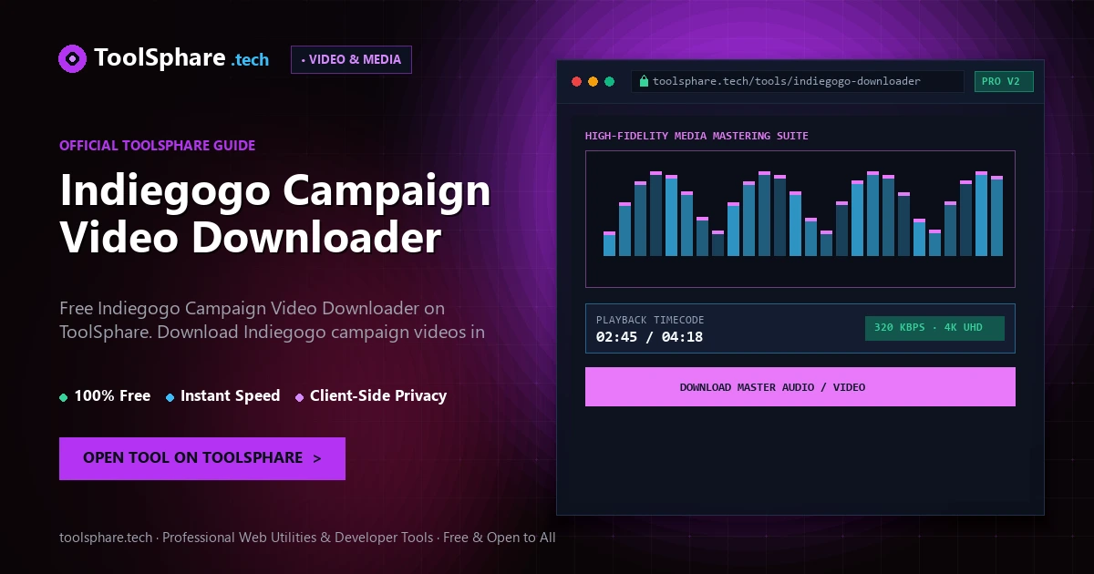 Indiegogo Campaign Video Downloader: free online guide