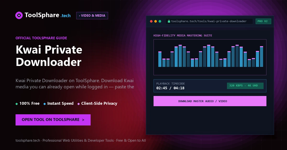 Kwai Private Downloader: free online guide