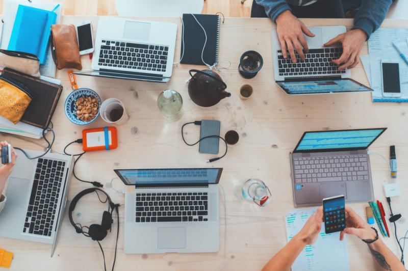 Team laptops for downloading shared MEGA media files