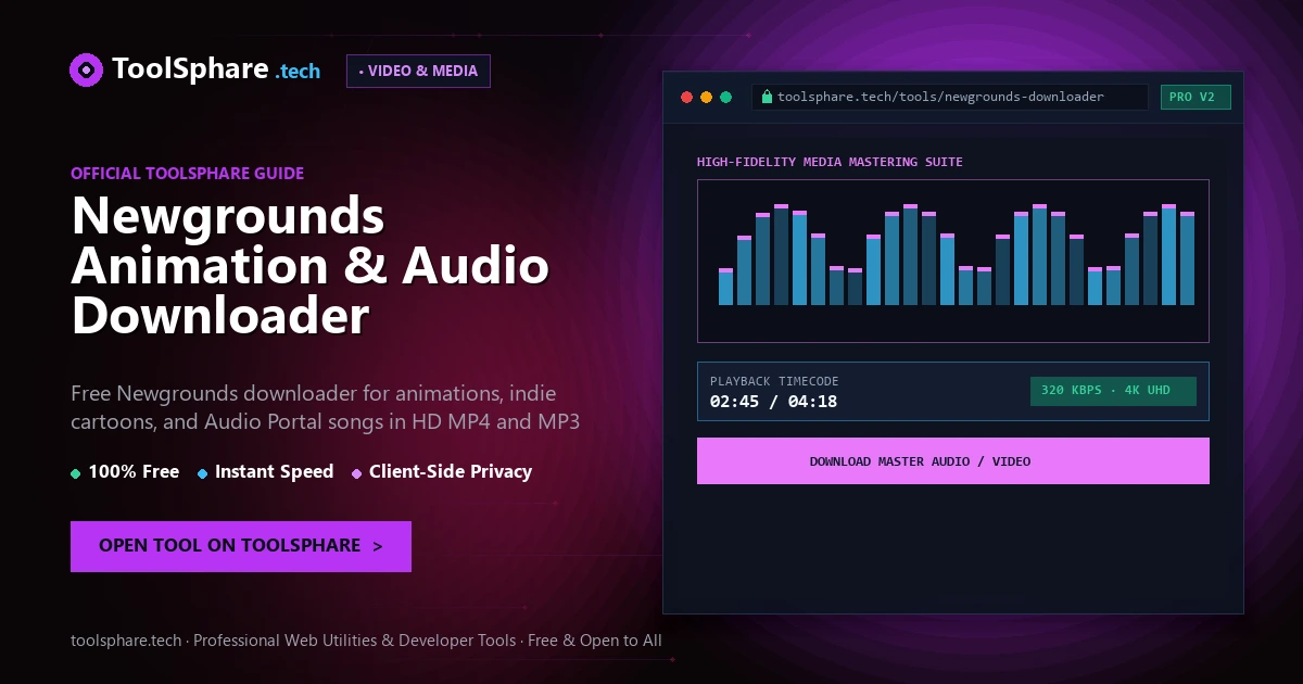 Newgrounds Animation & Audio Downloader: free online guide