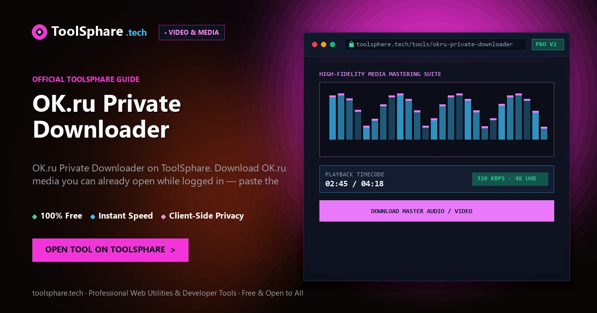 OK.ru Private Downloader: free online guide