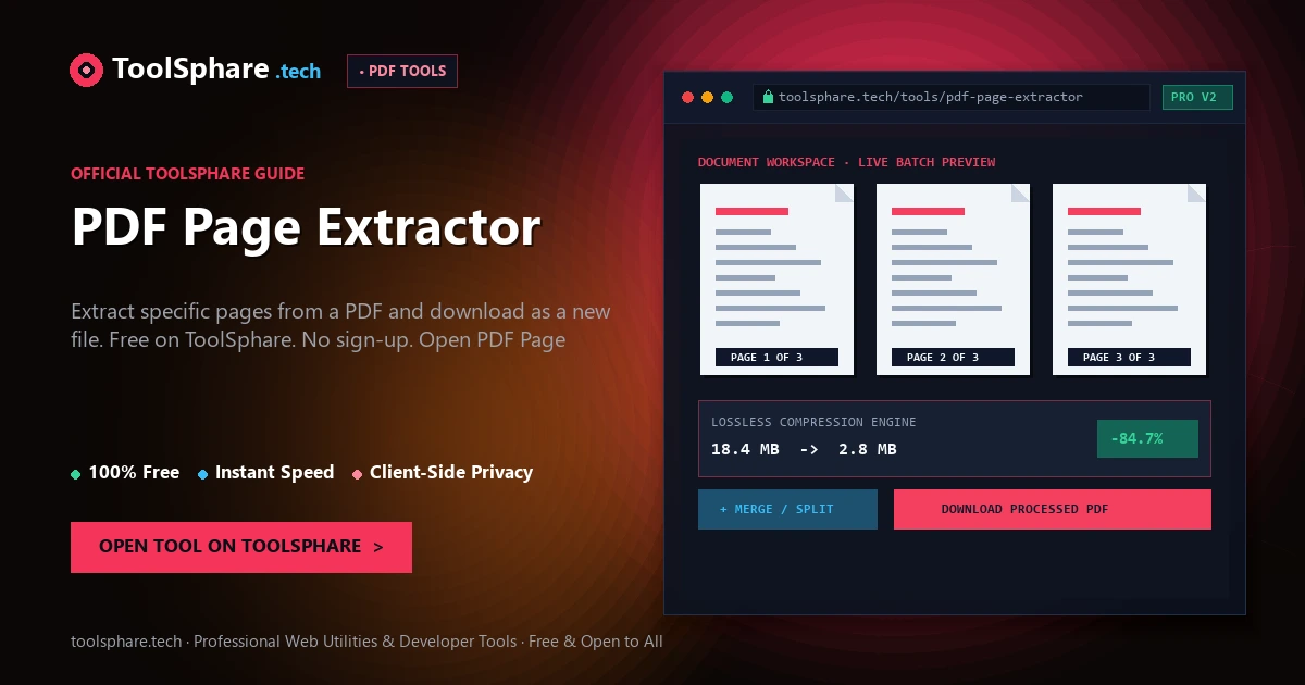 PDF Page Extractor: free online guide