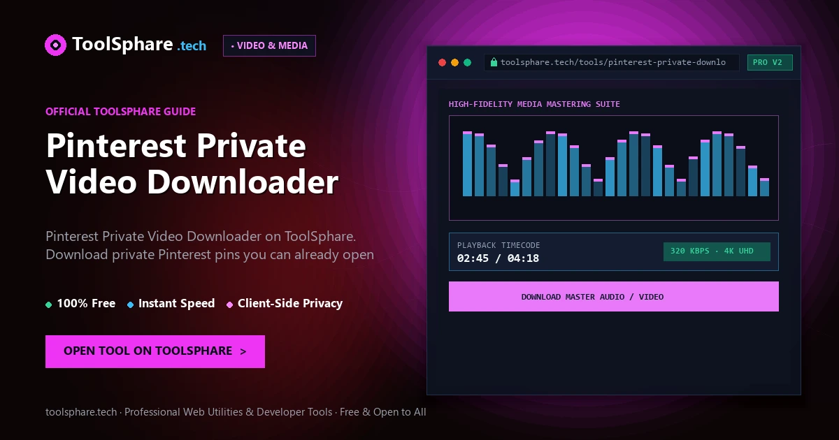 Pinterest Private Video Downloader: free online guide