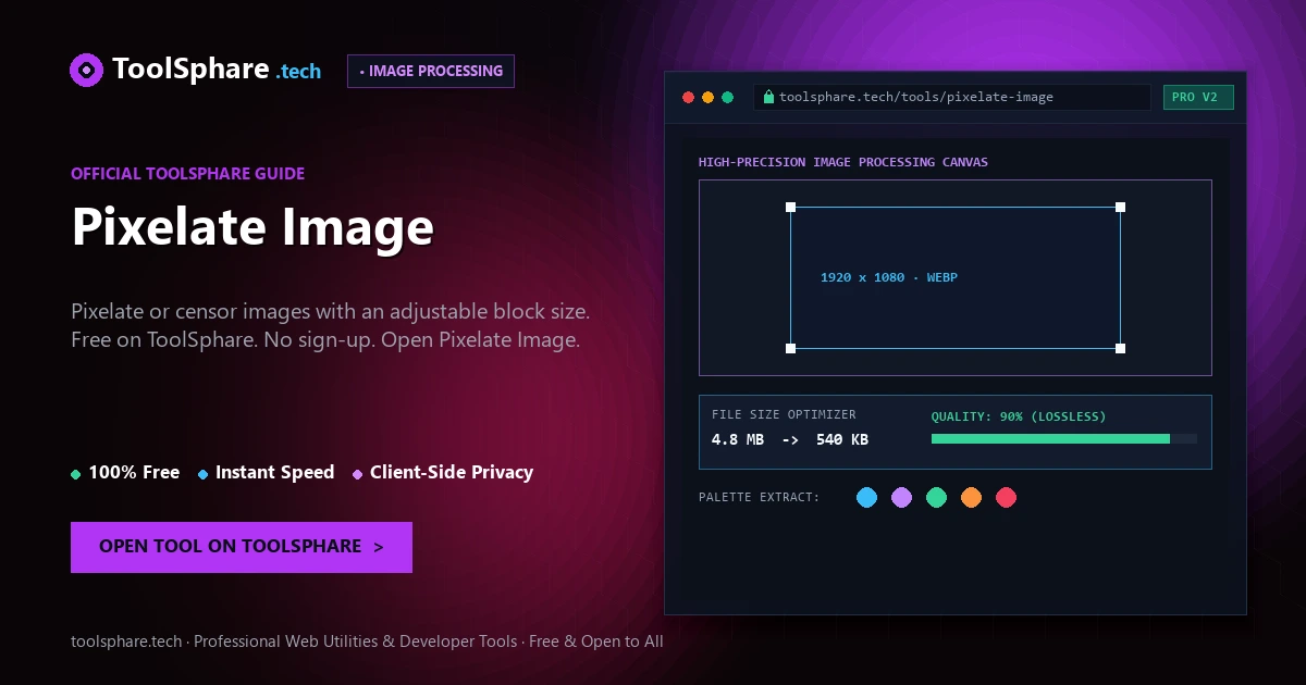 Pixelate Image: free online guide