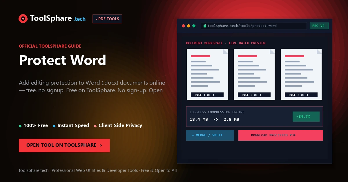 Protect Word: free online guide