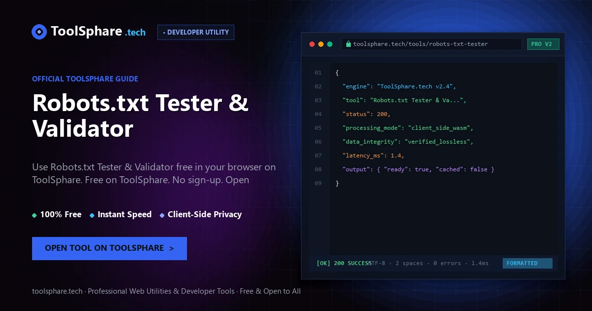 Robots.txt Tester & Validator: free online guide