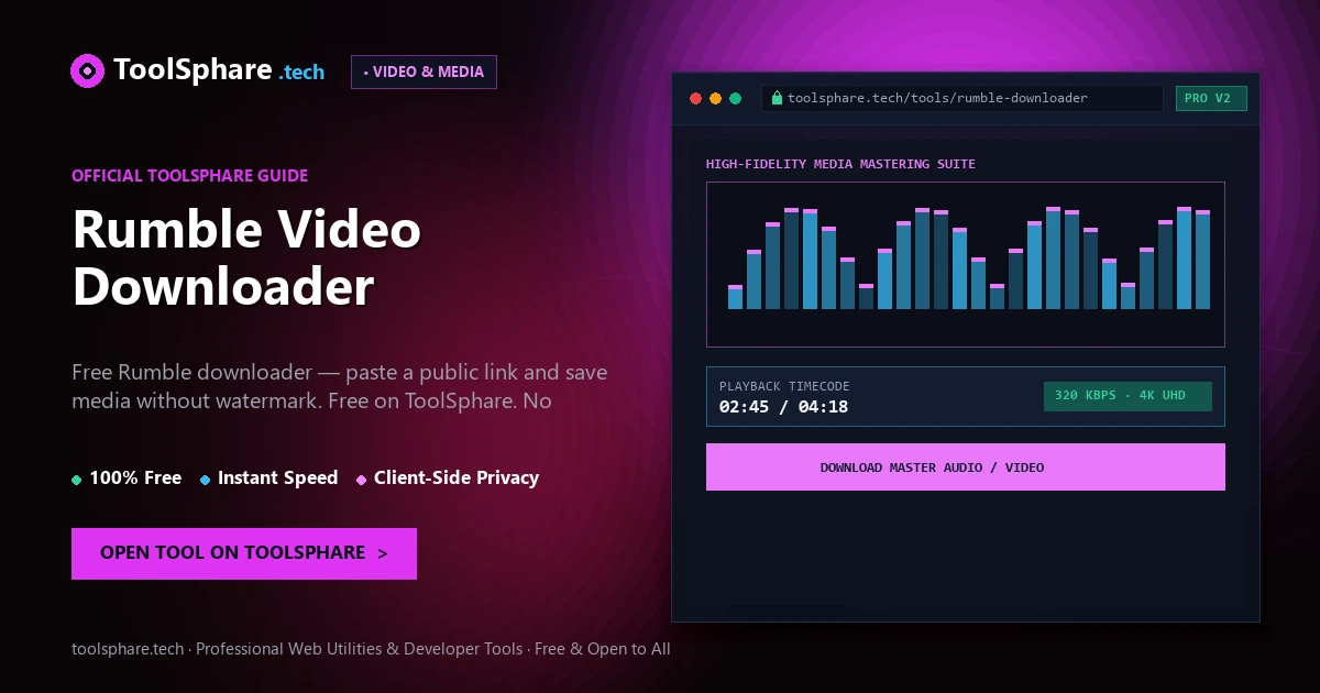 Rumble Video Downloader: free online guide