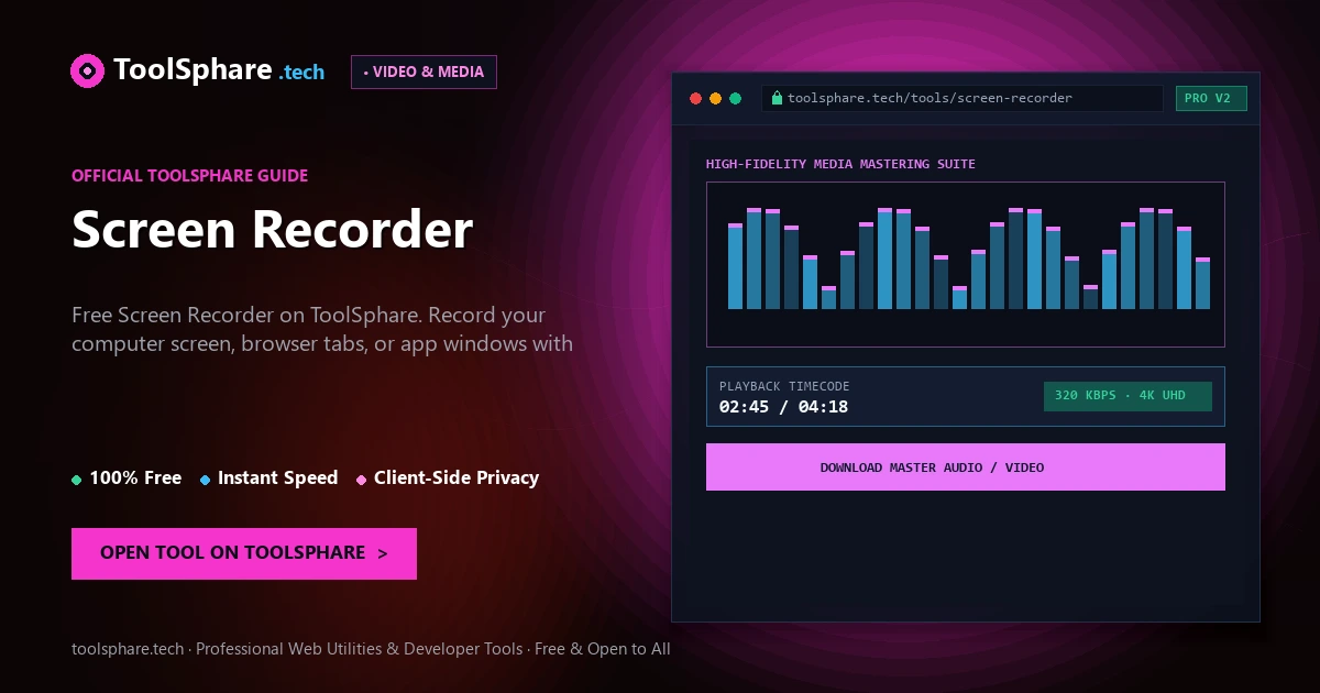 Screen Recorder: free online guide