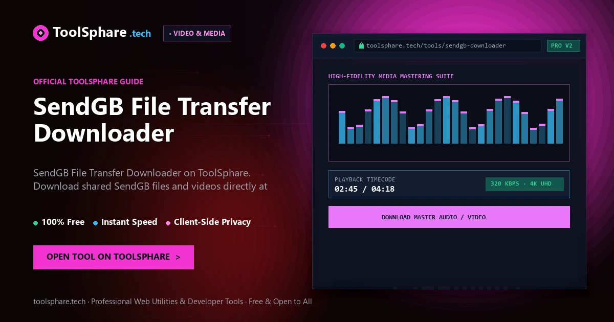 SendGB File Transfer Downloader: free online guide