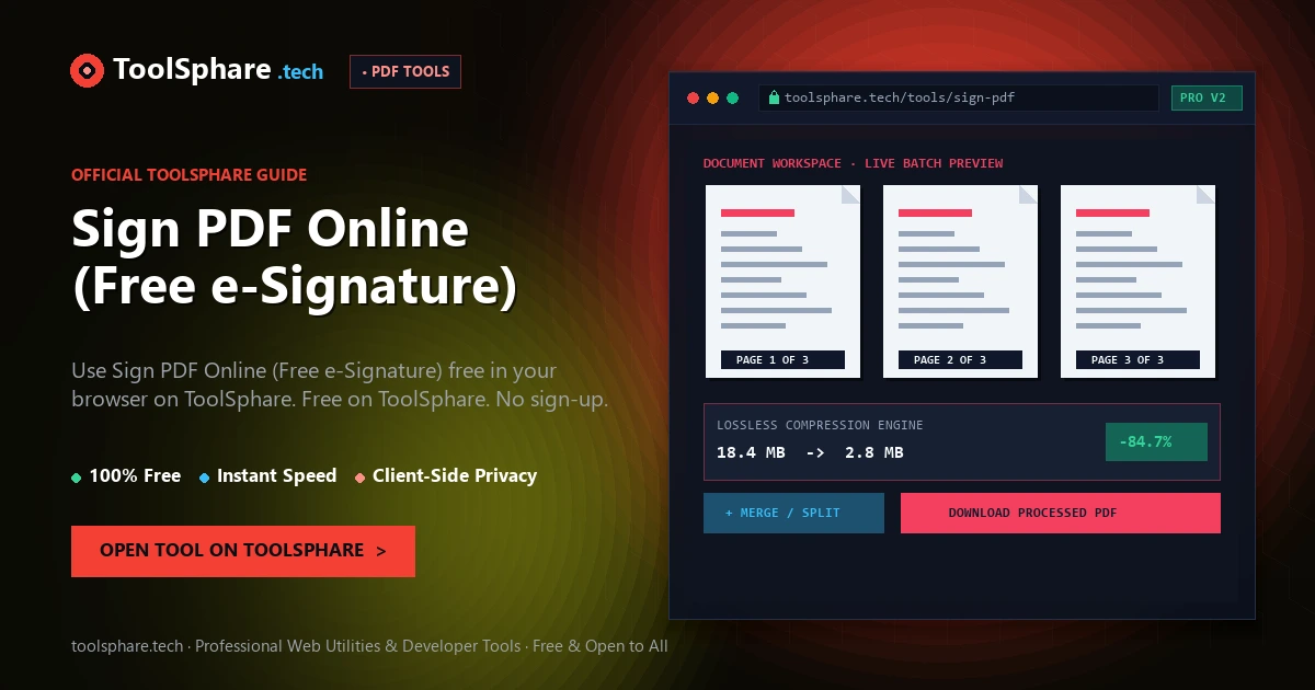 Sign PDF Online (Free e-Signature): free online guide