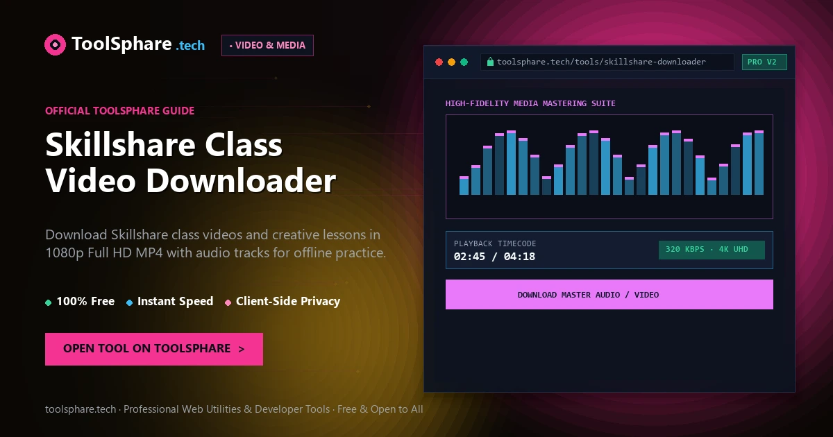 Skillshare Class Video Downloader: free online guide