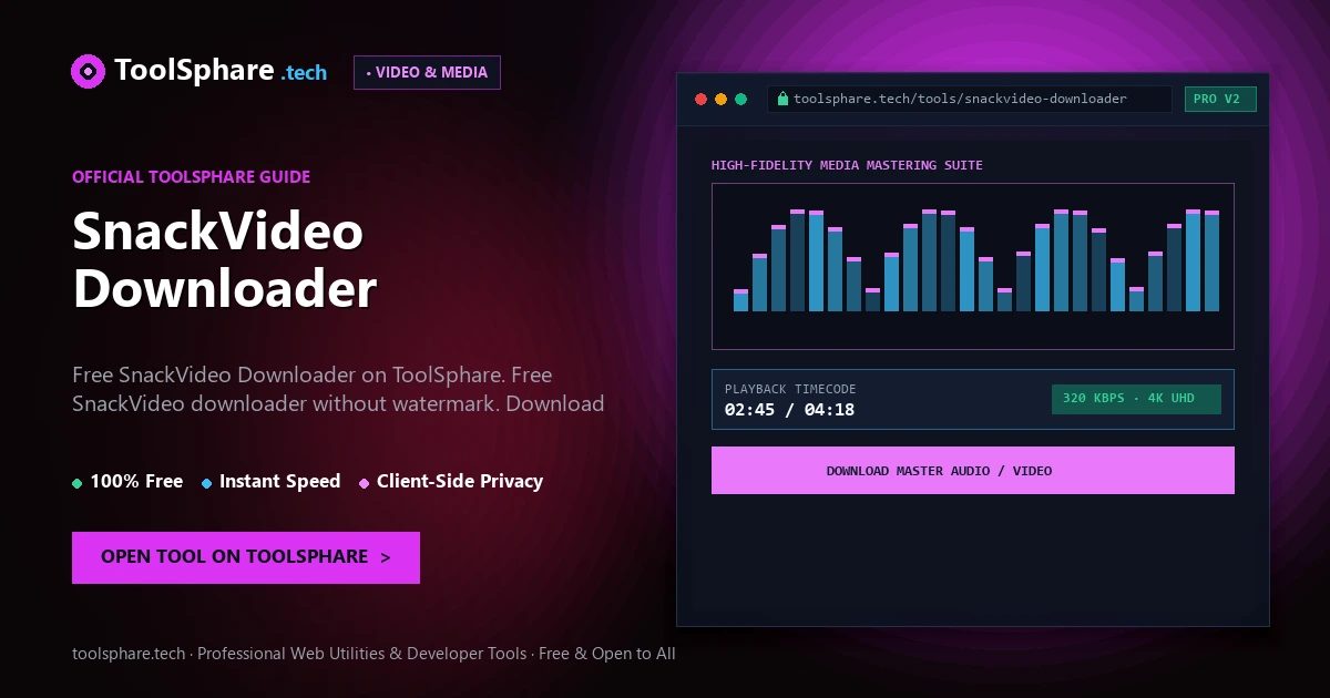 SnackVideo Downloader: free online guide