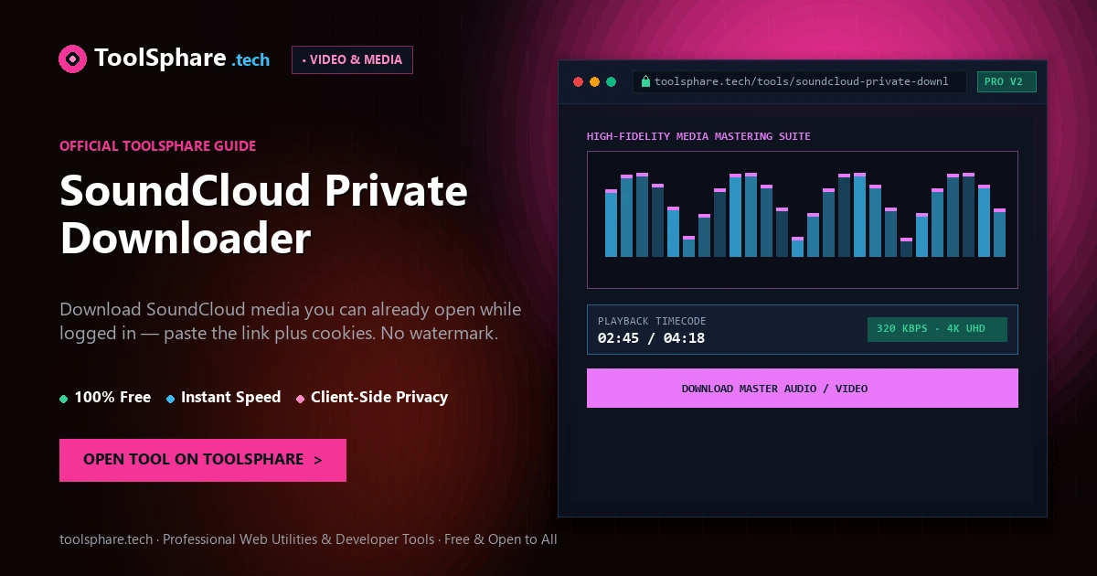 SoundCloud Private Downloader: free online guide