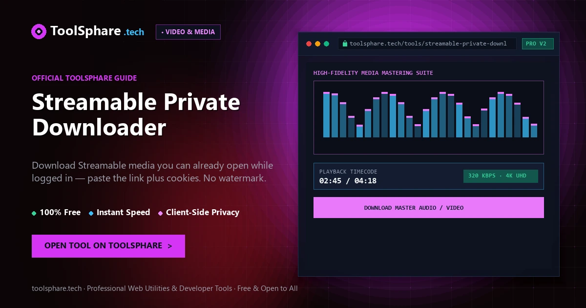Streamable Private Downloader: free online guide
