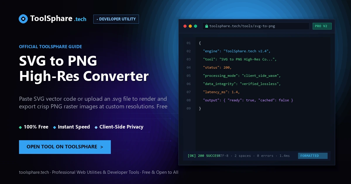 SVG to PNG High-Res Converter: free online guide