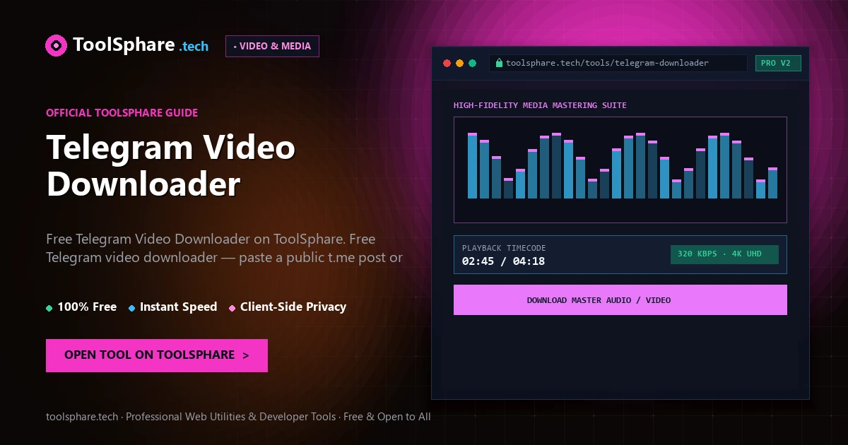 Telegram Video Downloader: free online guide