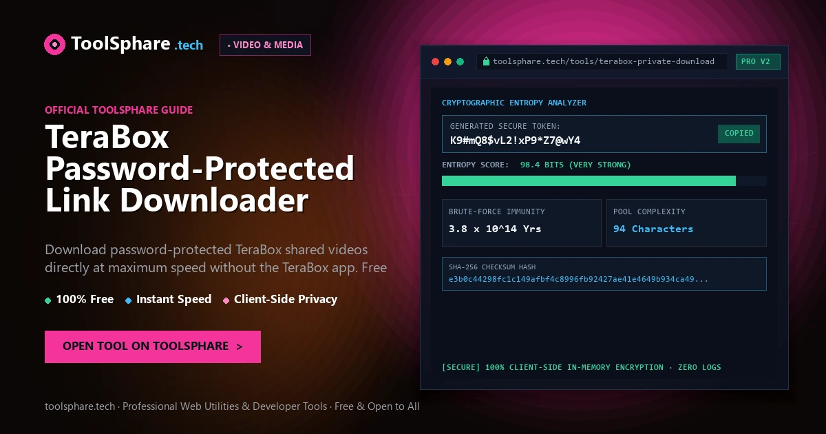 TeraBox Password-Protected Link Downloader: free online guide