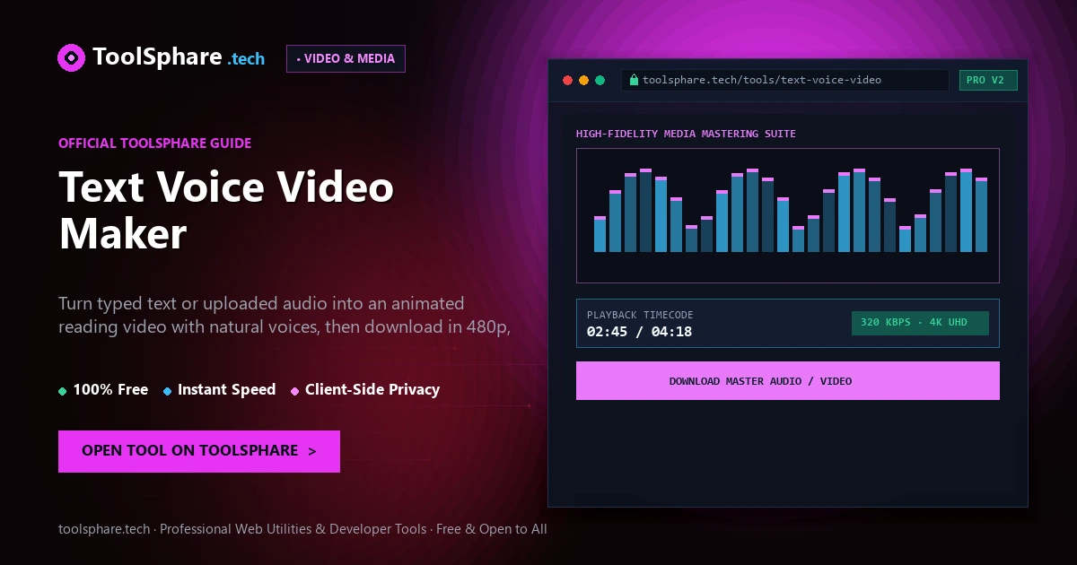 Text Voice Video Maker: free online guide