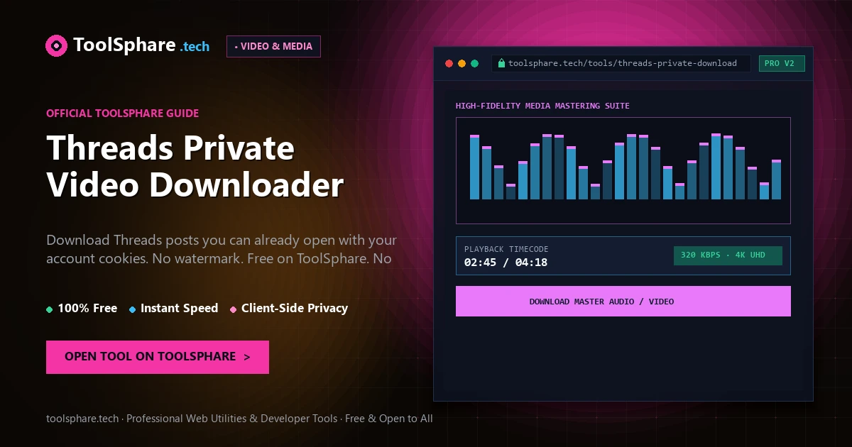 Threads Private Video Downloader: free online guide