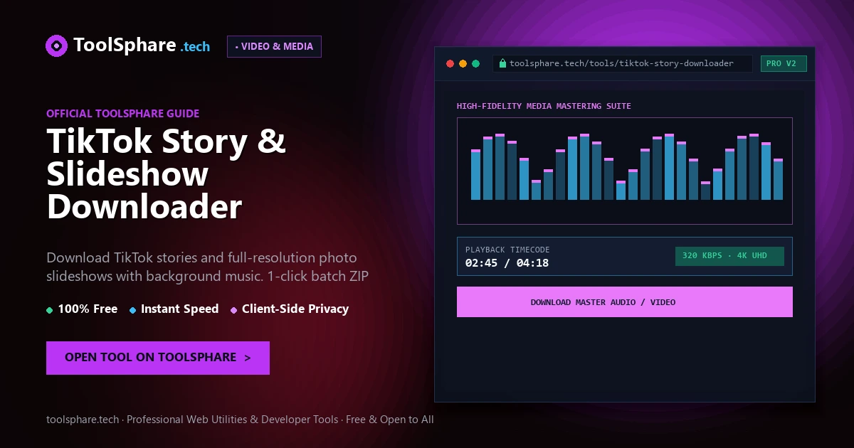 TikTok Story & Slideshow Downloader: free online guide