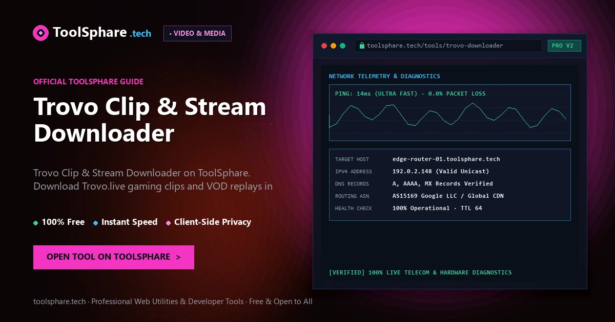 Trovo Clip & Stream Downloader: free online guide