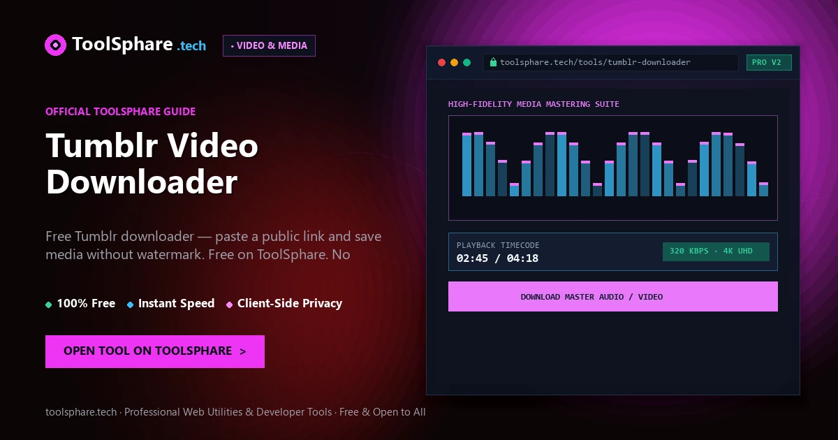 Tumblr Video Downloader: free online guide