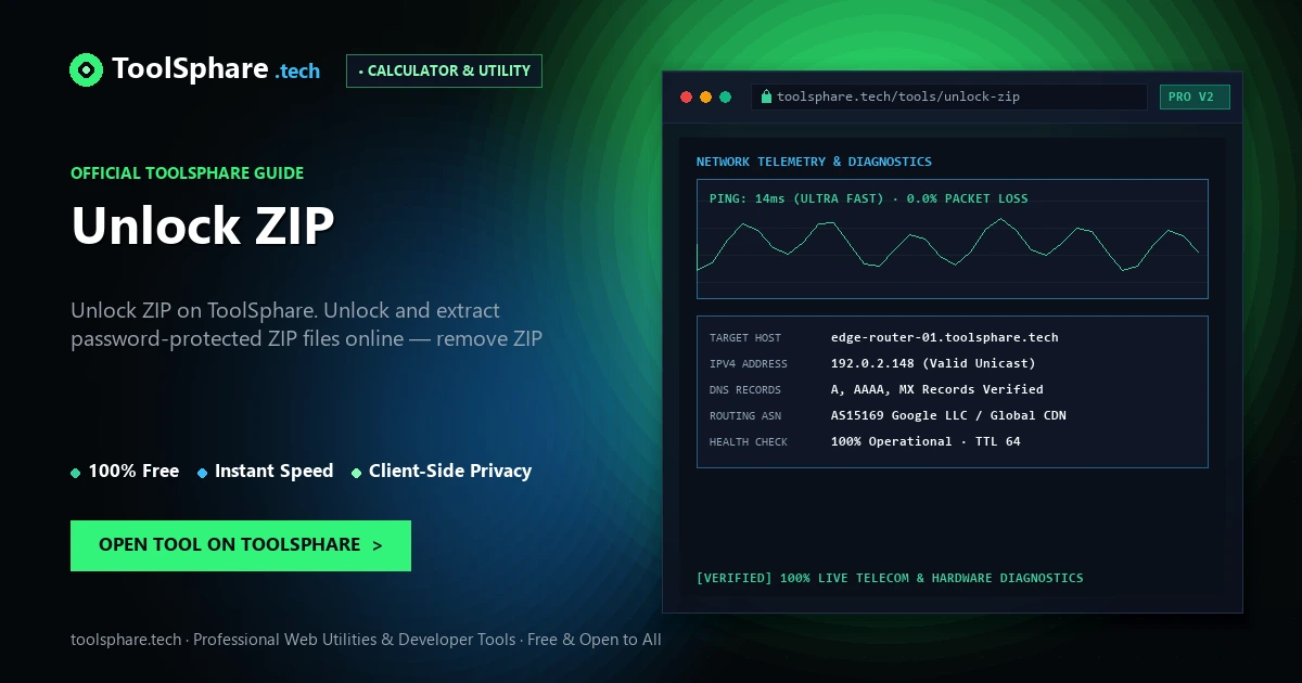 Unlock ZIP: free online guide