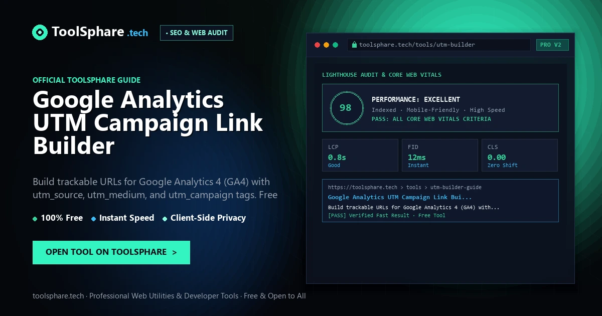 Google Analytics UTM Campaign Link Builder: free online guide