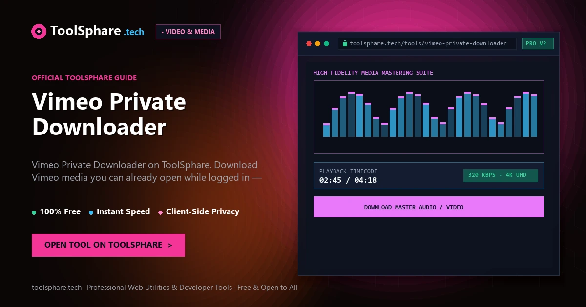Vimeo Private Downloader: free online guide